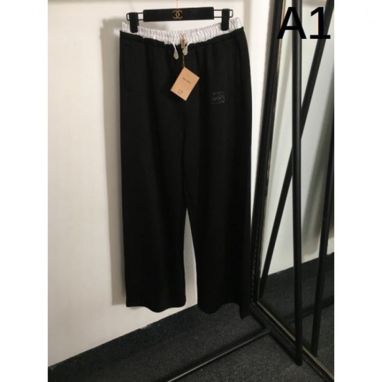 MIU MIU Wide Pants 2024FW Long-lasting MIU MIU Wide Pants 2024FW Long-lasting