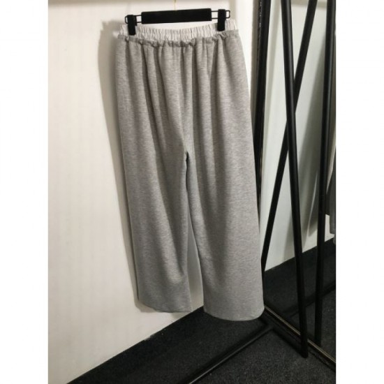 MIU MIU Wide Pants 2024FW Long-lasting MIU MIU Wide Pants 2024FW Long-lasting