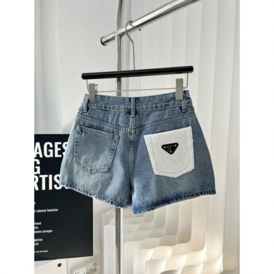 2024SS denim pants PRADA has a casual atmosphere 2024SS denim pants PRADA has a casual atmosphere