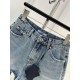 2024SS denim pants PRADA has a casual atmosphere 2024SS denim pants PRADA has a casual atmosphere
