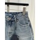 2024SS denim pants PRADA has a casual atmosphere 2024SS denim pants PRADA has a casual atmosphere