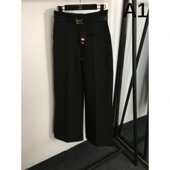 2024SS Straight Pants PRADA Like a beautiful spring color 2024SS Straight Pants PRADA Like a beautiful spring color