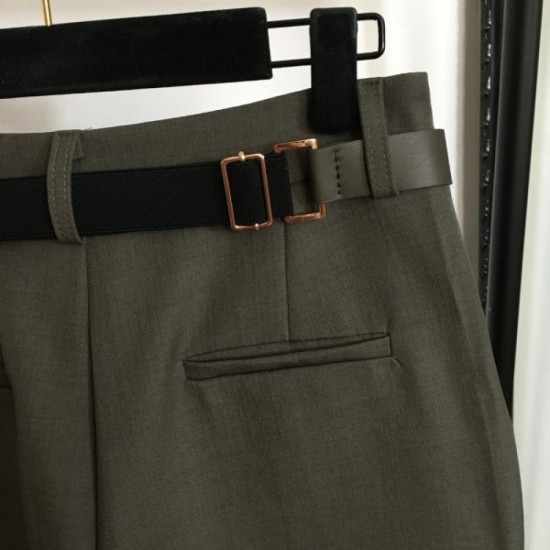 2024SS Straight Pants PRADA Like a beautiful spring color 2024SS Straight Pants PRADA Like a beautiful spring color