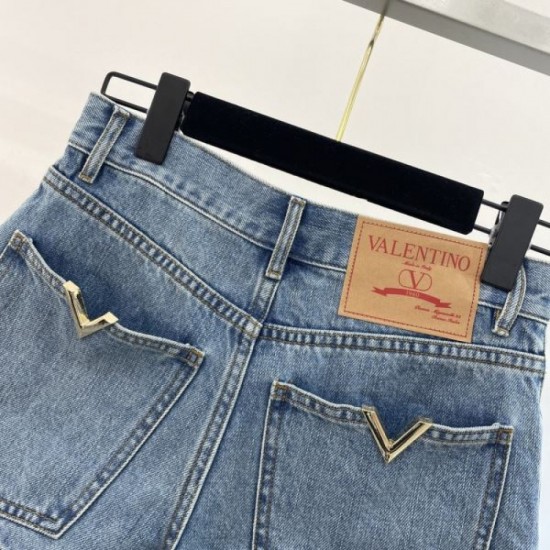 2024SS Denim Pants VALENTINO Popular spring/summer new items every year 2024SS Denim Pants VALENTINO Popular spring/summer new items every year