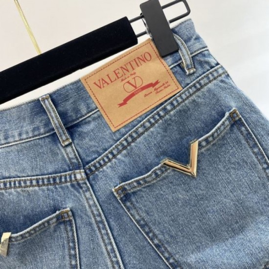 2024SS Denim Pants VALENTINO Popular spring/summer new items every year 2024SS Denim Pants VALENTINO Popular spring/summer new items every year