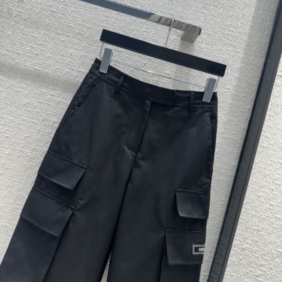 2024SS Straight Pants VERSACE Popular Model Reprint 2024SS Straight Pants VERSACE Popular Model Reprint