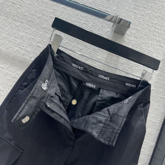 2024SS Straight Pants VERSACE Popular Model Reprint 2024SS Straight Pants VERSACE Popular Model Reprint