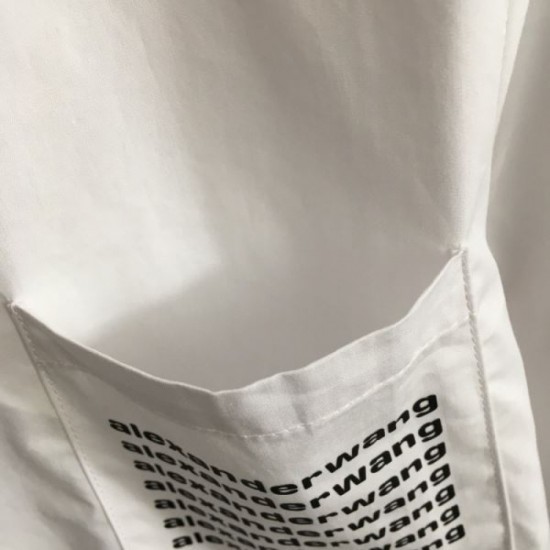 2024SS Long Sleeve Shirt ALEXANDER WANG Alexander Wang Pre-order Item 2024SS Long Sleeve Shirt ALEXANDER WANG Alexander Wang Pre-order Item