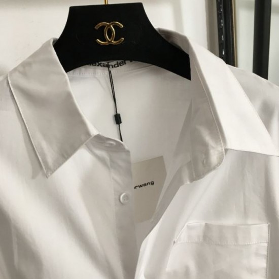 2024SS long sleeve shirt ALEXANDER WANG Popular item 2024SS long sleeve shirt ALEXANDER WANG Popular item