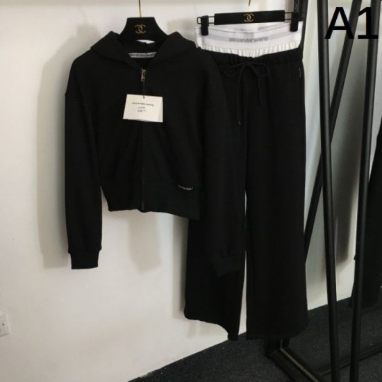 2024SS Top and bottom set ALEXANDER WANG Adult-like atmosphere 2024SS Top and bottom set ALEXANDER WANG Adult-like atmosphere