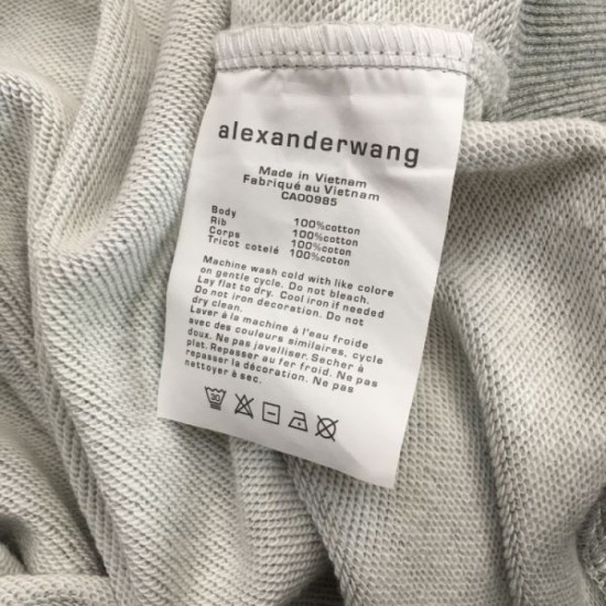 2024SS Top and bottom set ALEXANDER WANG Adult-like atmosphere 2024SS Top and bottom set ALEXANDER WANG Adult-like atmosphere