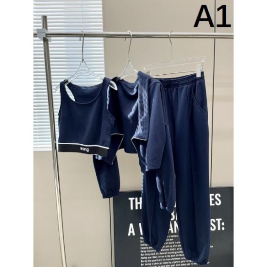 2024SS Casual Set ALEXANDER WANG Unique Design 2024SS Casual Set ALEXANDER WANG Unique Design