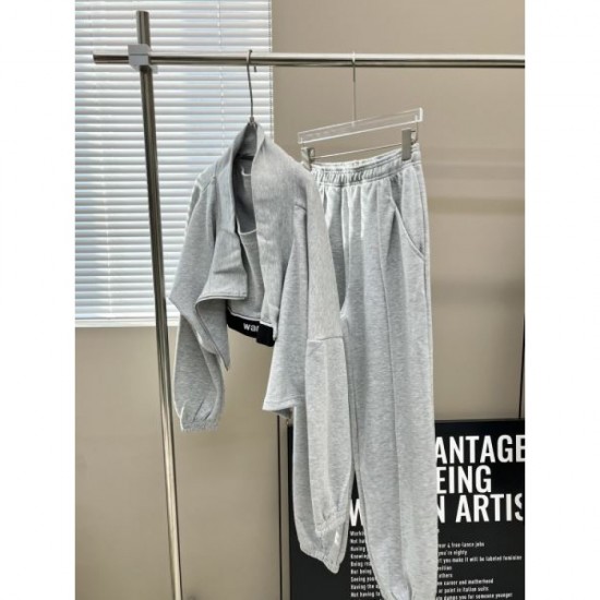 2024SS Casual Set ALEXANDER WANG Unique Design 2024SS Casual Set ALEXANDER WANG Unique Design