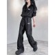 ALEXANDER WANG Alexander Wang Top and Bottom Set 2024FW Limited Time Sale ALEXANDER WANG Alexander Wang Top and Bottom Set 2024FW Limited Time Sale