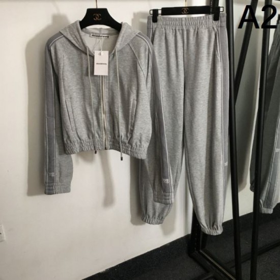 ALEXANDER WANG Alexander Wang Top and Bottom Set 2024FW New Limited Sale ALEXANDER WANG Alexander Wang Top and Bottom Set 2024FW New Limited Sale