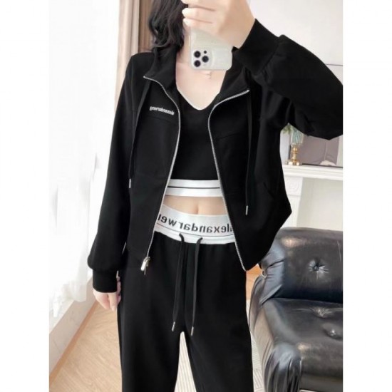 ALEXANDER WANG Alexander Wang Sports Suit 2024FW Happy to be back in stock ALEXANDER WANG Alexander Wang Sports Suit 2024FW Happy to be back in stock