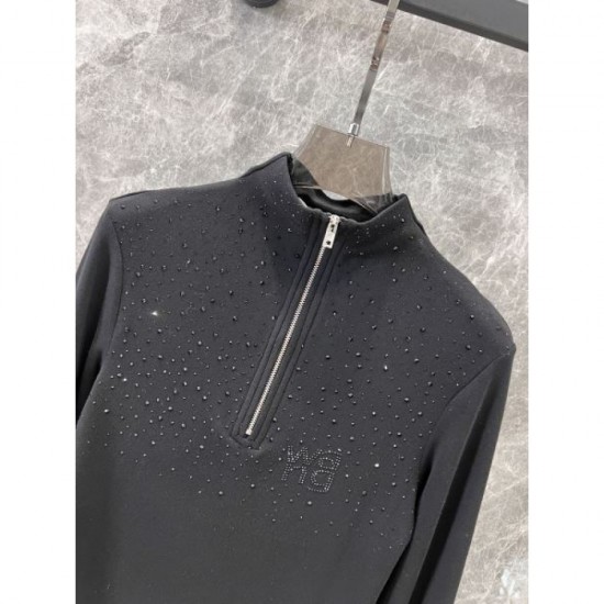 ALEXANDER WANG Alexander Wang T-shirt 2024FW Super popular beautiful item on sale ALEXANDER WANG Alexander Wang T-shirt 2024FW Super popular beautiful item on sale