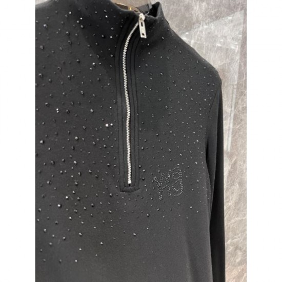 ALEXANDER WANG Alexander Wang T-shirt 2024FW Super popular beautiful item on sale ALEXANDER WANG Alexander Wang T-shirt 2024FW Super popular beautiful item on sale
