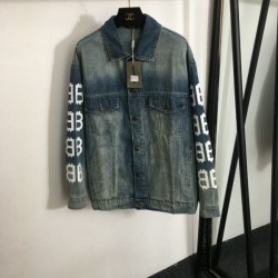 2024SS denim coat BALENCIAGA Both are popular