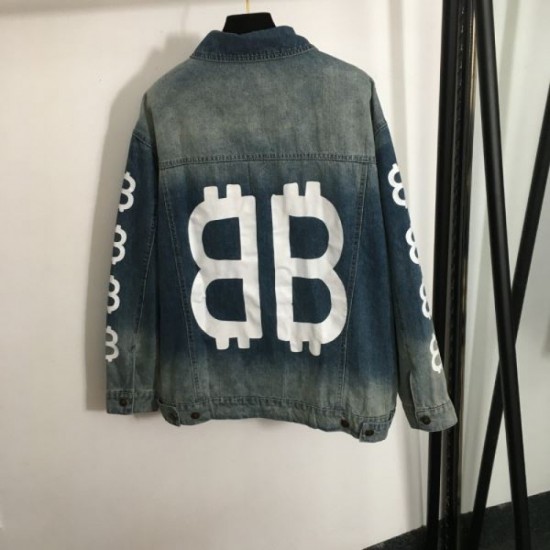 2024SS denim coat BALENCIAGA Both are popular 2024SS denim coat BALENCIAGA Both are popular