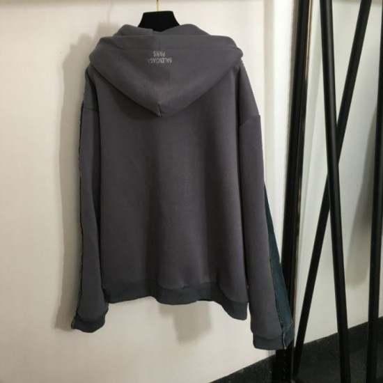 BALENCIAGA Balenciaga Denim Coat 2024FW New Limited Quantity Sale BALENCIAGA Balenciaga Denim Coat 2024FW New Limited Quantity Sale