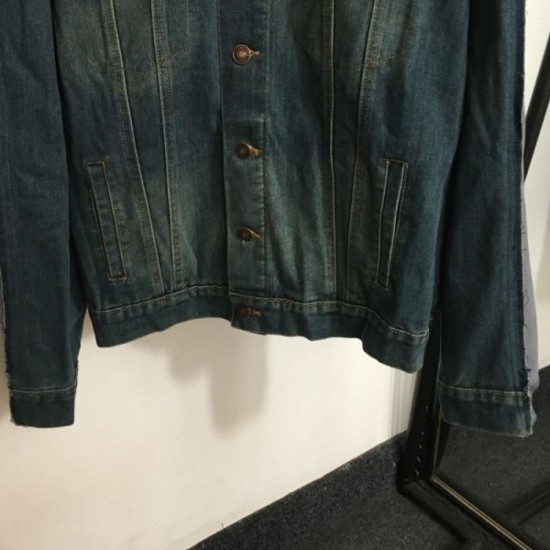 BALENCIAGA Balenciaga Denim Coat 2024FW New Limited Quantity Sale BALENCIAGA Balenciaga Denim Coat 2024FW New Limited Quantity Sale