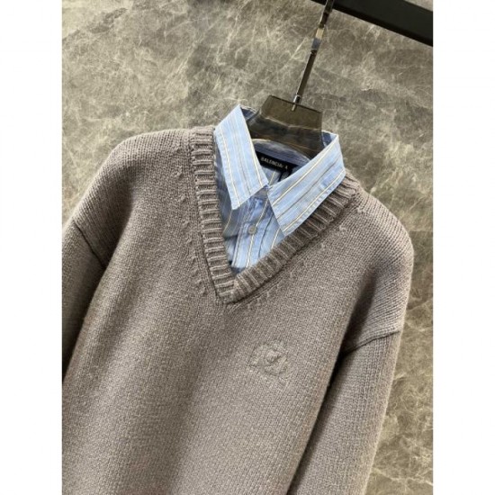 BALENCIAGA Sweater 2024FW Super Cheap Limited Time Sale BALENCIAGA Sweater 2024FW Super Cheap Limited Time Sale