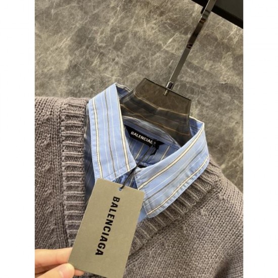BALENCIAGA Sweater 2024FW Super Cheap Limited Time Sale BALENCIAGA Sweater 2024FW Super Cheap Limited Time Sale