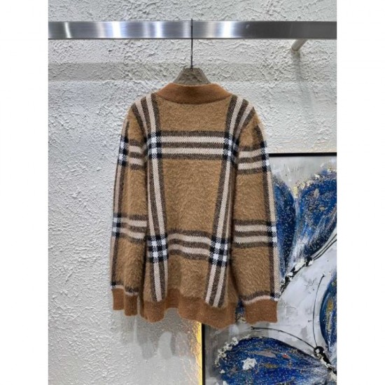 BURBERRY Burberry Cardigan 2024FW Latest Product Will Sold Out Immediately BURBERRY Burberry Cardigan 2024FW Latest Product Will Sold Out Immediately