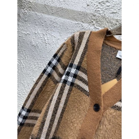 BURBERRY Burberry Cardigan 2024FW Latest Product Will Sold Out Immediately BURBERRY Burberry Cardigan 2024FW Latest Product Will Sold Out Immediately