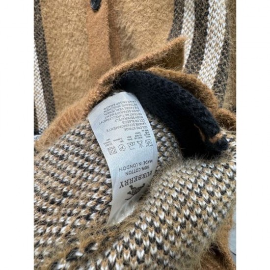BURBERRY Burberry Cardigan 2024FW Latest Product Will Sold Out Immediately BURBERRY Burberry Cardigan 2024FW Latest Product Will Sold Out Immediately
