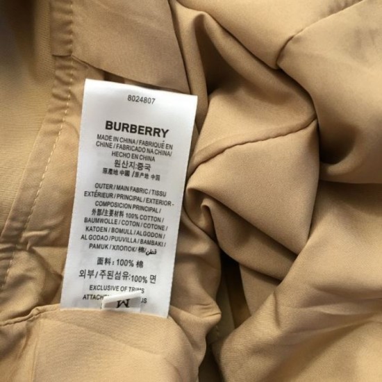 BURBERRY Burberry Trench Coat 2024FW Popular Item Overseas BURBERRY Burberry Trench Coat 2024FW Popular Item Overseas