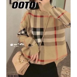 BURBERRY Burberry pullover knit 2024FW eternal standard product