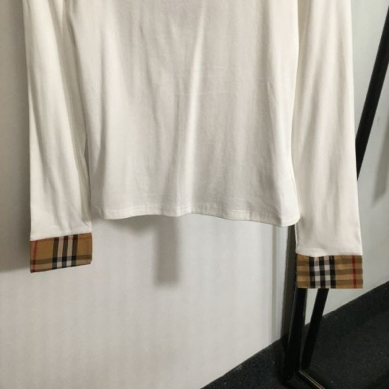BURBERRY Burberry long sleeve T-shirt 2024FW latest product is sure to sell out immediately BURBERRY Burberry long sleeve T-shirt 2024FW latest product is sure to sell out immediately