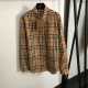BURBERRY Burberry long sleeve shirt 2024FW Popular new item for this winter BURBERRY Burberry long sleeve shirt 2024FW Popular new item for this winter