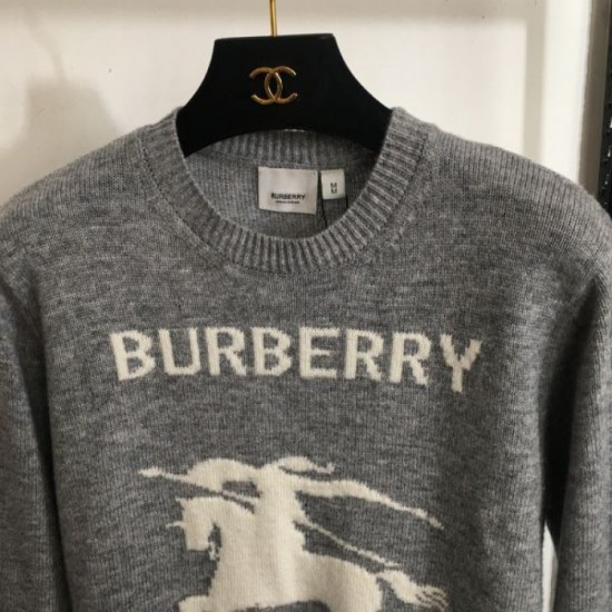 BURBERRY Pullover knit 2024FW A playful item BURBERRY Pullover knit 2024FW A playful item