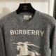 BURBERRY Pullover knit 2024FW A playful item BURBERRY Pullover knit 2024FW A playful item