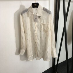 2024SS Long Sleeve Shirt CELINE Wear it with a beautiful impression