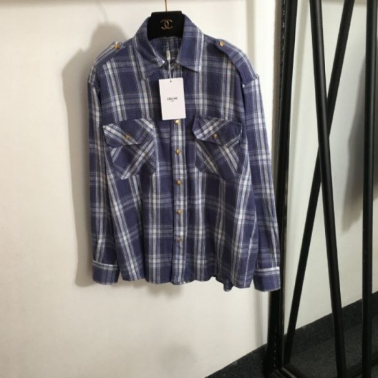 CELINE long sleeve shirt 2024FW new limited edition very beautiful color CELINE long sleeve shirt 2024FW new limited edition very beautiful color