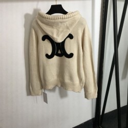 CELINE Pullover Knit 2024FW Enjoy trendy coordination