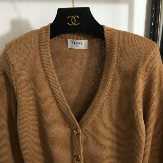 CELINE Celine knit cardigan 2024FW New autumn/winter item at local price CELINE Celine knit cardigan 2024FW New autumn/winter item at local price