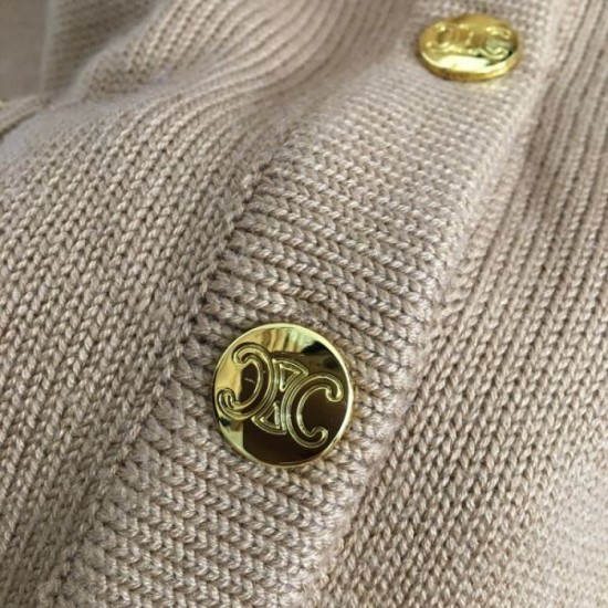 CELINE Celine knit cardigan 2024FW New autumn/winter item at local price CELINE Celine knit cardigan 2024FW New autumn/winter item at local price