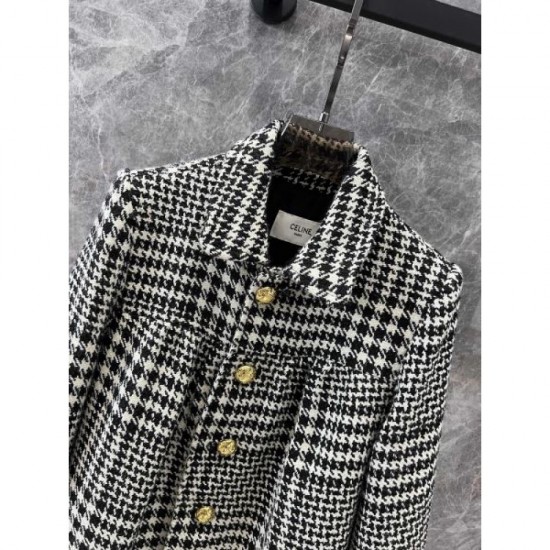 CELINE Coat 2024FW Stylish style CELINE Coat 2024FW Stylish style