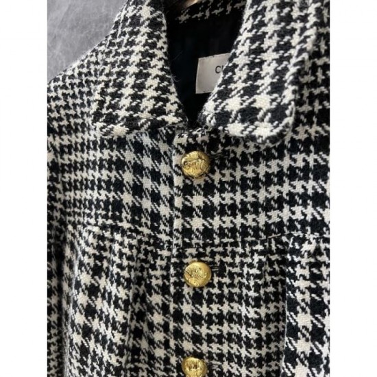 CELINE Coat 2024FW Stylish style CELINE Coat 2024FW Stylish style