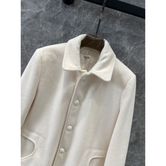 CELINE Celine coat 2024FW Used by celebrities and celebrities CELINE Celine coat 2024FW Used by celebrities and celebrities