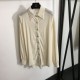 2024SS Long Sleeve Shirt CHANEL Light casual style 2024SS Long Sleeve Shirt CHANEL Light casual style