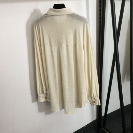 2024SS Long Sleeve Shirt CHANEL Light casual style 2024SS Long Sleeve Shirt CHANEL Light casual style