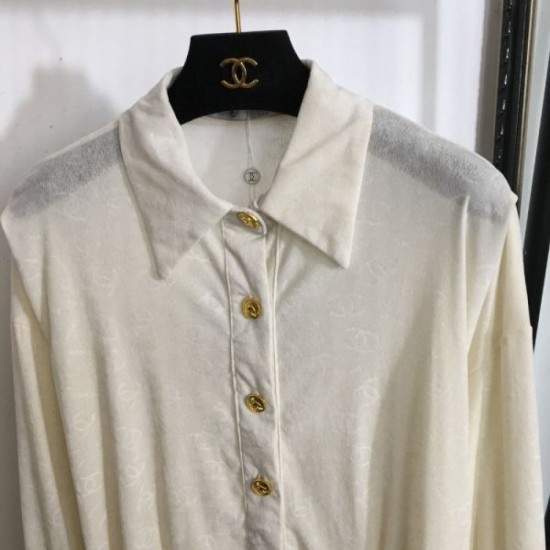 2024SS Long Sleeve Shirt CHANEL Light casual style 2024SS Long Sleeve Shirt CHANEL Light casual style