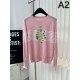 2024SS Long Sleeve Knit CHANEL Item that brings out the texture of the material 2024SS Long Sleeve Knit CHANEL Item that brings out the texture of the material