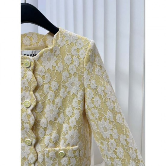 2024SS Coat CHANEL CHANEL Peace of mind that you can see glimpses from tops 2024SS Coat CHANEL CHANEL Peace of mind that you can see glimpses from tops